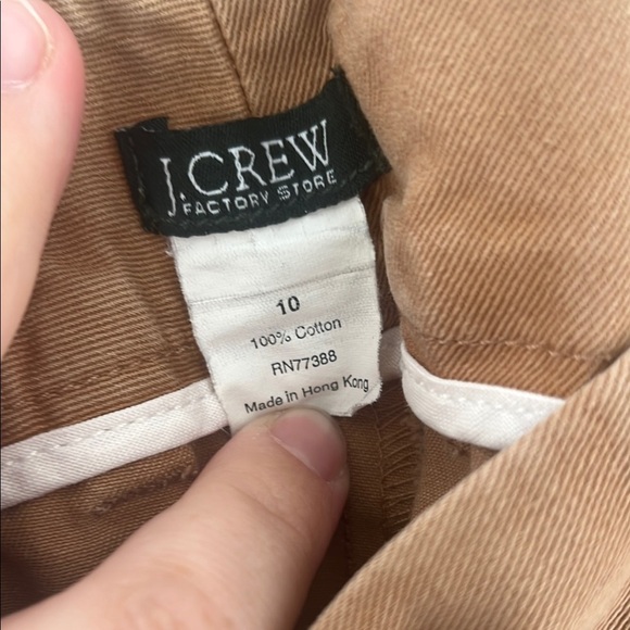 J. Crew Tan Chinos Classic Fit Cotton Blend - Picture 3 of 7